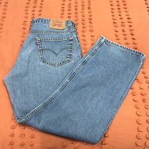 Mens Regular Fit 505 Vintage Jeans W36 L32